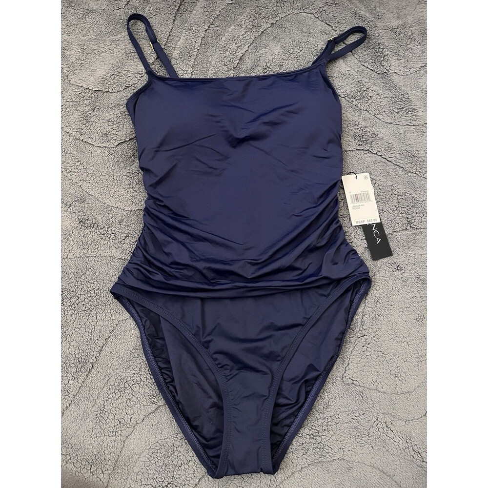 New Women’s La Blanca One Piece Swimsuit Navy Size 10